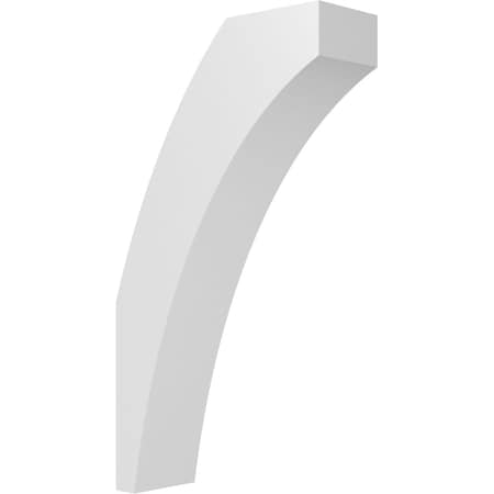 Ekena Millwork 3 1/2-in. W x 10-in. D x 18-in. H Thorton Architectural Grade PVC Knee Brace BRCP035X10X18THR